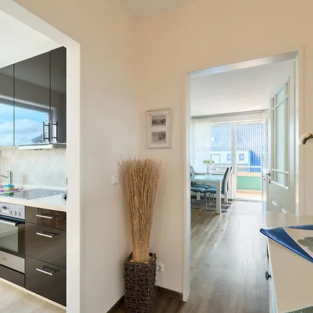 Perlen Lagune - 500 Meter Zum Meer - Inklusive Waeschepaket & Parkplatz - Balkon & Wi-Fi Lägenhet Büsum